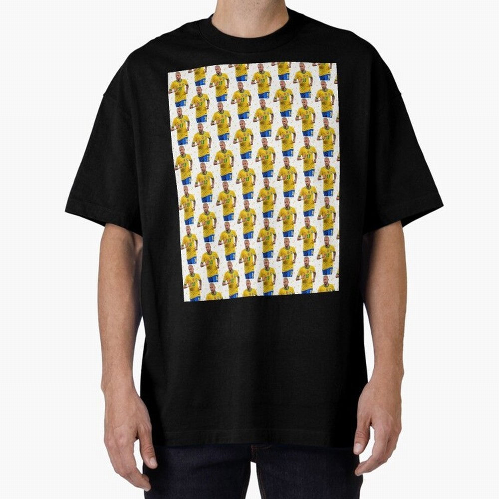 Neymar Star Sexy Graphic T-Shirt Feel FIFA World Cup 2026 USA Canada Mexico Spirit, Filled with Argentina, France and Brazil, Messi, Sports Nostalgia, International Competition, Famous Players and Unforgettable Victories; Perfect for Fans,