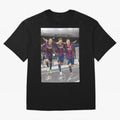 Messi Neymar Suarez Premium T-Shirt Experience the Global Stage of FIFA World Cup 2026 Group Stage with Messi, Spain and Netherlands Energy, Football Festival Excitement, Trophy Ambitions, Country Rivalries and Star Player Buzz; Made for Die Hard