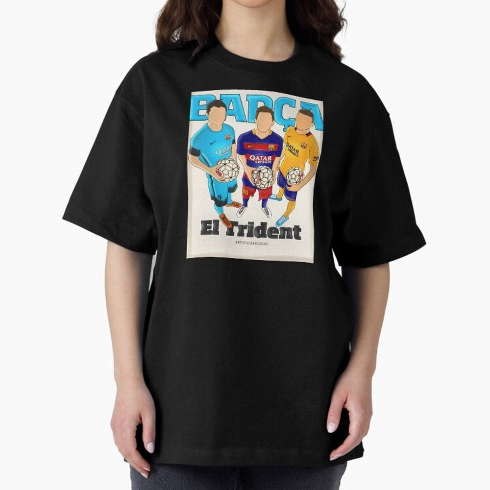 Msn football soccer fcbarcelona Premium T-Shirt Celebrate Unforgettable Nights in FIFA World Cup 2026 Group Stage for Fans of Cristiano Ronaldo and France and Portugal, Bringing Stadium Memories, Football Loyalty, International Chants and