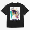Young Neymar WPAP art Premium T-Shirt Honor the Beautiful Game during FIFA World Cup 2026 USA Canada Mexico for Fans of Neymar and England, France and Netherlands, Bringing Vintage Soccer Flavor, Modern Football Stars, National Flags and Final