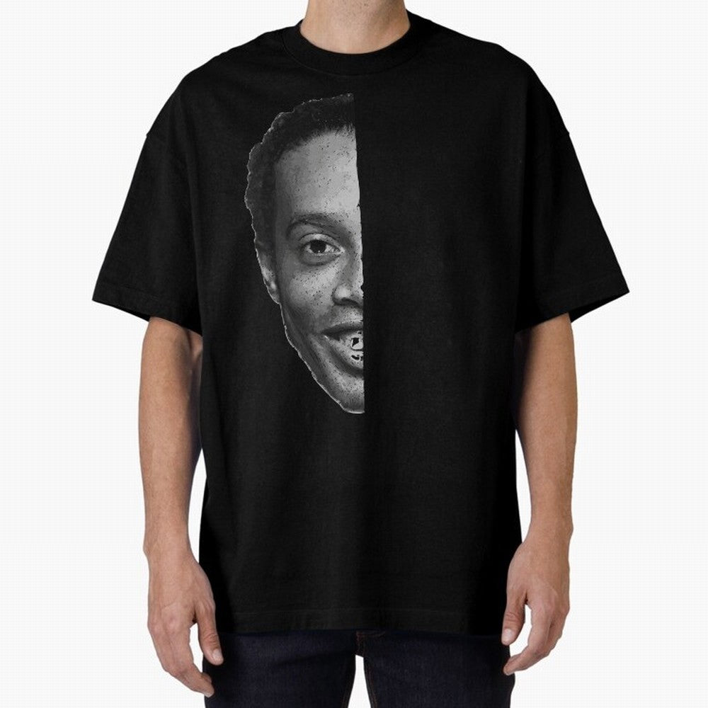 ''Football is about joy.'' Sticker - Ronaldinho Premium T-Shirt Feel International Energy from FIFA World Cup 2026 Centered on CR7, Brazil Energy, Stadium Chants, National Pride, Trophy Dreams and Unforgettable Football Memories; Perfect for People