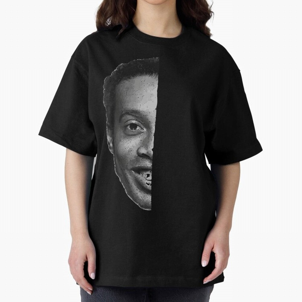 ''Football is about joy.'' Sticker - Ronaldinho Premium T-Shirt Feel International Energy from FIFA World Cup 2026 Centered on CR7, Brazil Energy, Stadium Chants, National Pride, Trophy Dreams and Unforgettable Football Memories; Perfect for People
