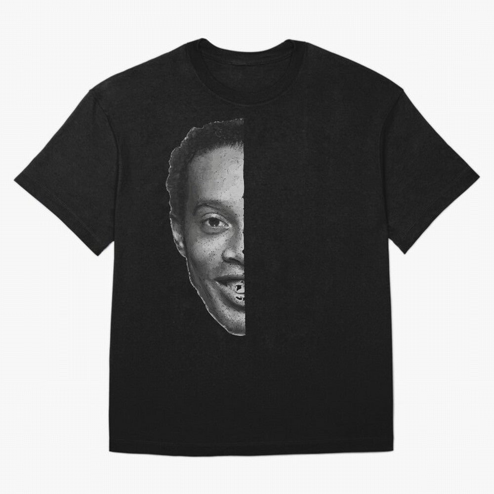 ''Football is about joy.'' Sticker - Ronaldinho Premium T-Shirt Feel International Energy from FIFA World Cup 2026 Centered on CR7, Brazil Energy, Stadium Chants, National Pride, Trophy Dreams and Unforgettable Football Memories; Perfect for People