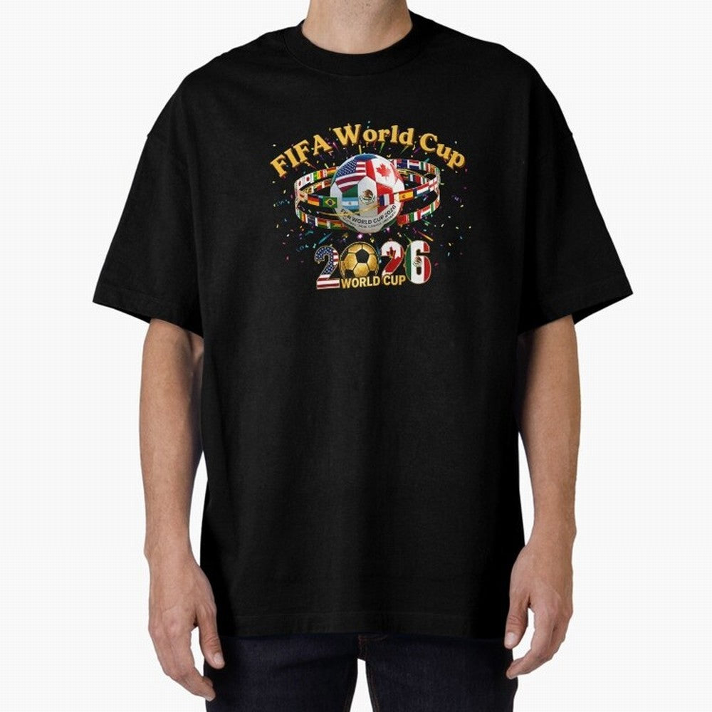 2026 World Cup Soccer World Flags Stadium Graphic Classic T-Shirt Join Supporters Worldwide for Global Football Passion for FIFA World Cup 2026 USA Canada Mexico, Inspired by Cristiano Ronaldo, Haaland and CR7, Germany, Football History, Final