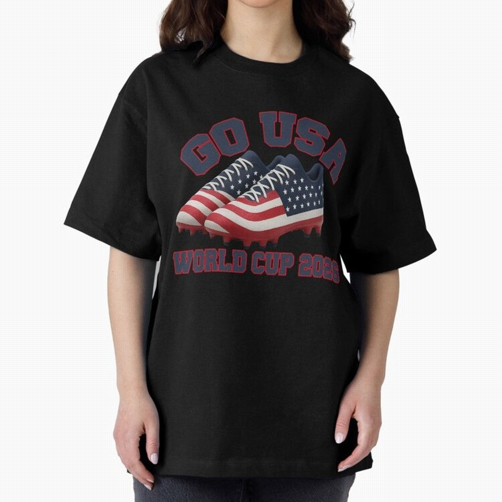 Go USA!. USA 2026, World Cup 2026, World Cup soccer, USA Soccer, USA Men Classic T-Shirt Get Ready for Global Football Passion for FIFA World Cup 2026 Group Stage, with Haaland and Mbappe, England and Germany, Retro Football Energy, Iconic