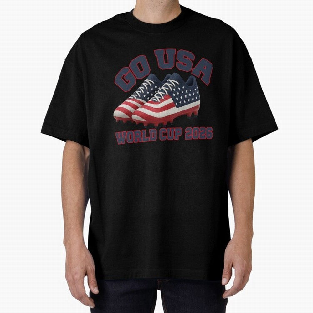 Go USA!. USA 2026, World Cup 2026, World Cup soccer, USA Soccer, USA Men Classic T-Shirt Get Ready for Global Football Passion for FIFA World Cup 2026 Group Stage, with Haaland and Mbappe, England and Germany, Retro Football Energy, Iconic