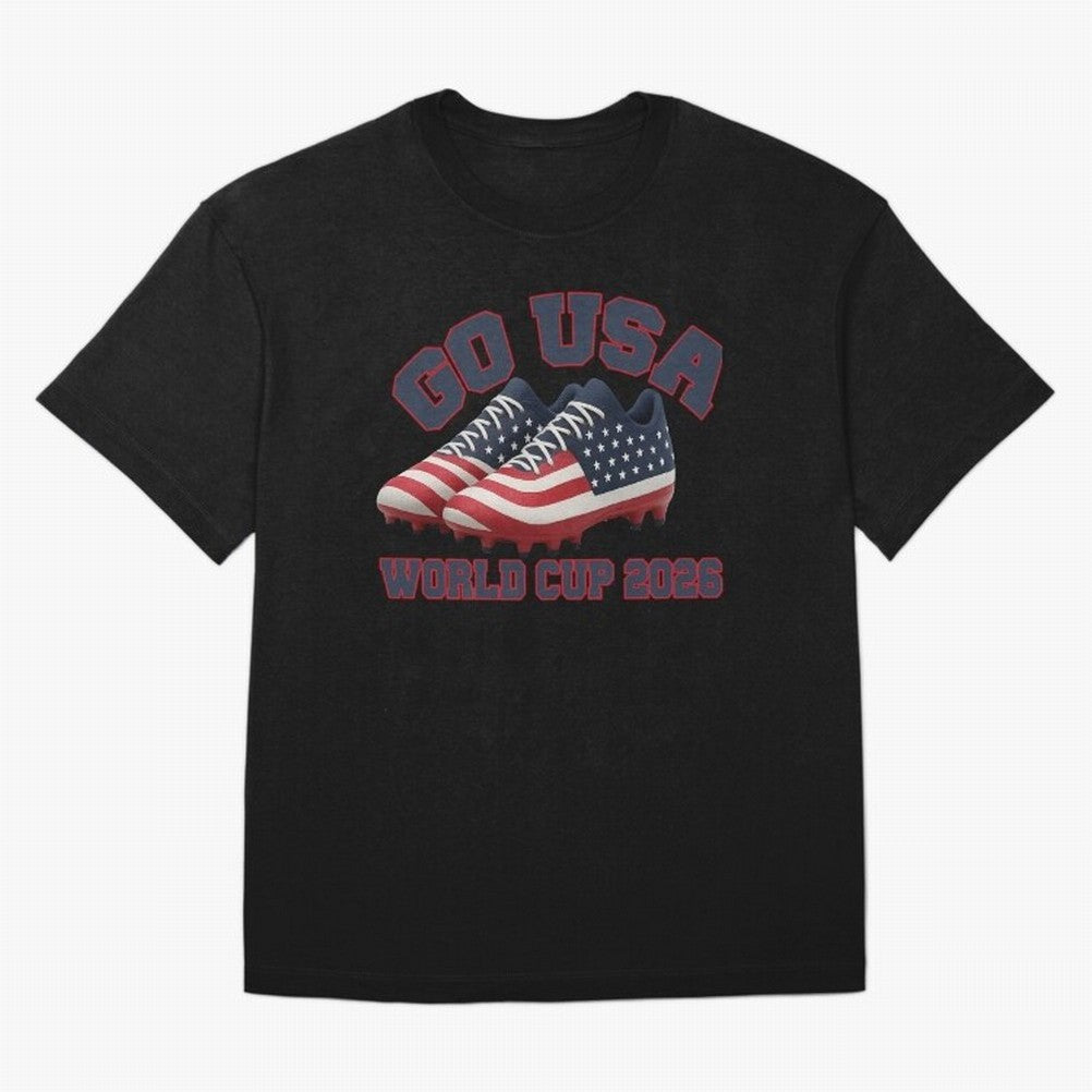Go USA!. USA 2026, World Cup 2026, World Cup soccer, USA Soccer, USA Men Classic T-Shirt Get Ready for Global Football Passion for FIFA World Cup 2026 Group Stage, with Haaland and Mbappe, England and Germany, Retro Football Energy, Iconic