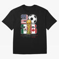 2026 Soccer World Cup Football Design Classic T-Shirt Follow Global Football Passion for FIFA World Cup 2026, Celebrating Haaland and Mbappe, Netherlands, Retro Football Energy, Iconic Rivalries, Trophy Chase Drama and Stadium Atmosphere; Great for