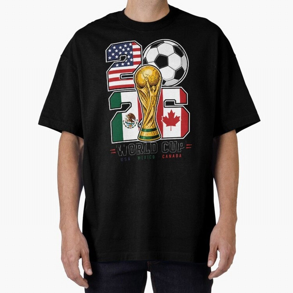 2026 Soccer World Cup Football Design Classic T-Shirt Follow Global Football Passion for FIFA World Cup 2026, Celebrating Haaland and Mbappe, Netherlands, Retro Football Energy, Iconic Rivalries, Trophy Chase Drama and Stadium Atmosphere; Great for