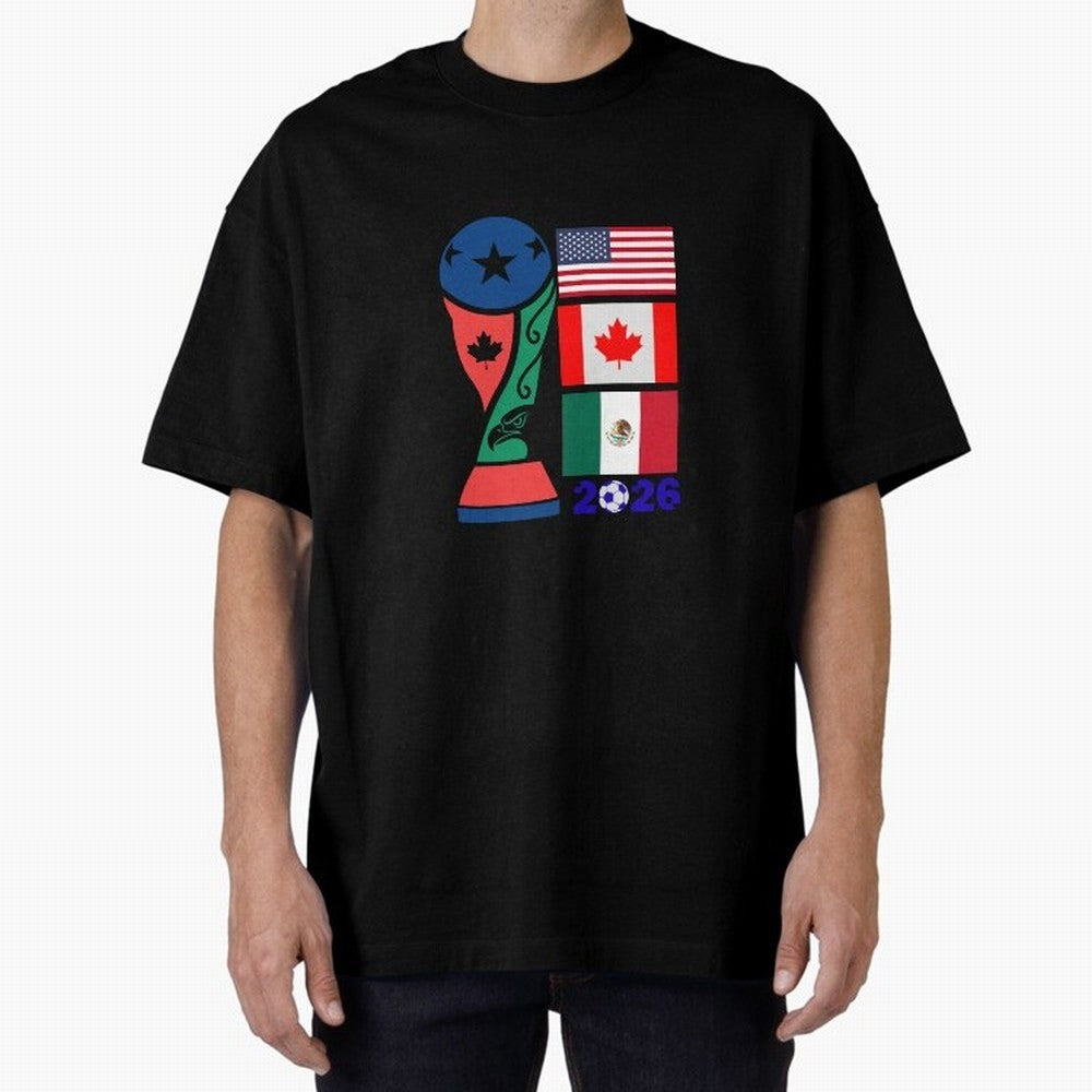 North America Football Unity 2026 Classic T-Shirt Celebrate Unforgettable Nights in Global Football Passion for FIFA World Cup 2026, Filled with Neymar, Haaland and Cristiano Ronaldo, Argentina, France and Brazil, Champion Mindset, Group Stage
