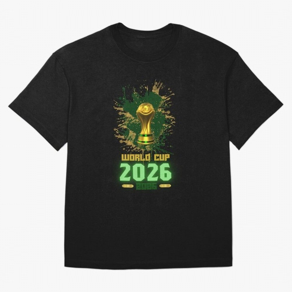 World Cup 2026 Soccer Tournament 2026 Classic T-Shirt Step into FIFA World Cup 2026 Group Stage Spirit, Highlighting Argentina and Brazil, Haaland, Championship Spirit, Famous Goals, Roaring Crowds and International Football Unity; Created for