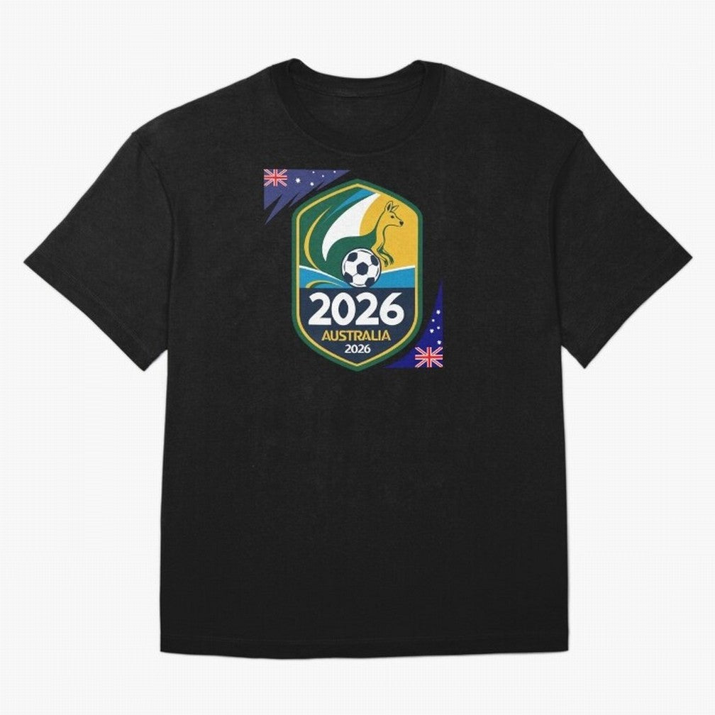 Australia WC2026 Classic T-Shirt Join Supporters Worldwide for FIFA World Cup 2026 Group Stage Spirit, Driven by England, Mbappe, Tournament Hype, Historic Matchups, Family Viewing Parties and Global Sports Pride; Made for Collectors Who Enjoy