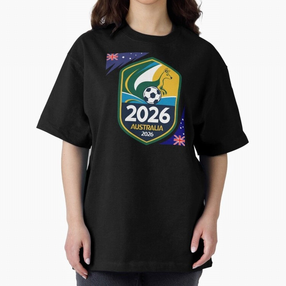 Australia WC2026 Classic T-Shirt Join Supporters Worldwide for FIFA World Cup 2026 Group Stage Spirit, Driven by England, Mbappe, Tournament Hype, Historic Matchups, Family Viewing Parties and Global Sports Pride; Made for Collectors Who Enjoy