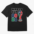 Minimalist Funky World Cup 2026 Design Classic T-Shirt Celebrate Football Heritage in FIFA World Cup 2026 Group Stage Inspired by Cristiano Ronaldo, Brazil, Portugal and Argentina Energy, Retro Football Energy, Iconic Rivalries, Trophy Chase Drama