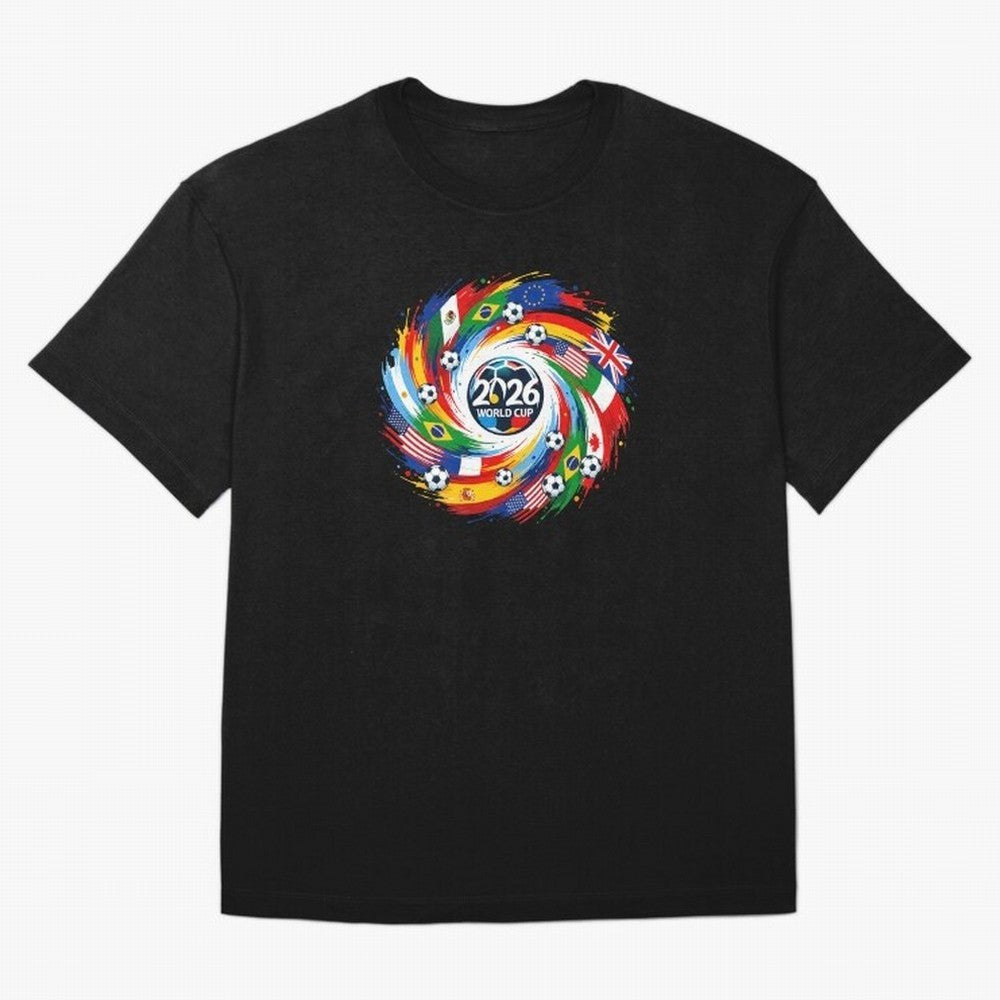2026 World Cup, FIFA World Cup 2026 Soccer Classic T-Shirt Showcase FIFA World Cup 2026 Group Stage for Fans of CR7 and Messi and Argentina, Bringing Stadium Memories, Football Loyalty, International Chants and Championship Tradition; Made for