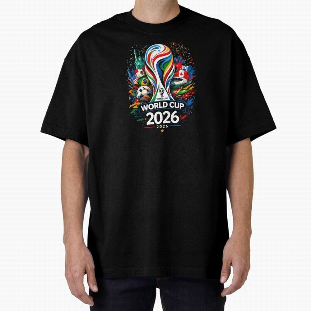 World Cup 2026, Soccer Fan, Football Tournament Classic T-Shirt Follow the Final Road of the FIFA World Cup 2026 USA Canada Mexico Journey through Neymar, Haaland and Cristiano Ronaldo Highlights, Portugal, Spain and Germany Pride, Global Supporter