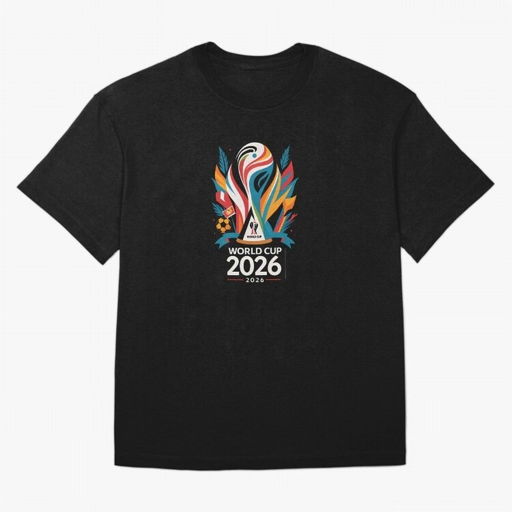 USA World Cup 2026 Football Fan T-Shirt_84827790 Classic T-Shirt Keep the Match Day Mood of Global Football Passion for FIFA World Cup 2026 USA Canada Mexico, Capturing Messi, Neymar and Mbappe, France and Portugal, Championship Spirit, Famous