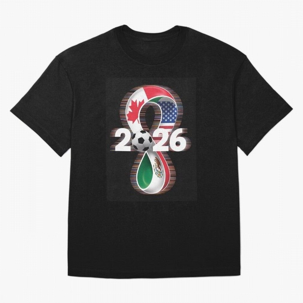 USA Canada Mexico soccer football 2026 Classic T-Shirt Represent Fans Who Live for FIFA World Cup 2026 for Fans of Messi and Cristiano Ronaldo and England, Bringing Tournament Hype, Historic Matchups, Family Viewing Parties and Global Sports Pride;
