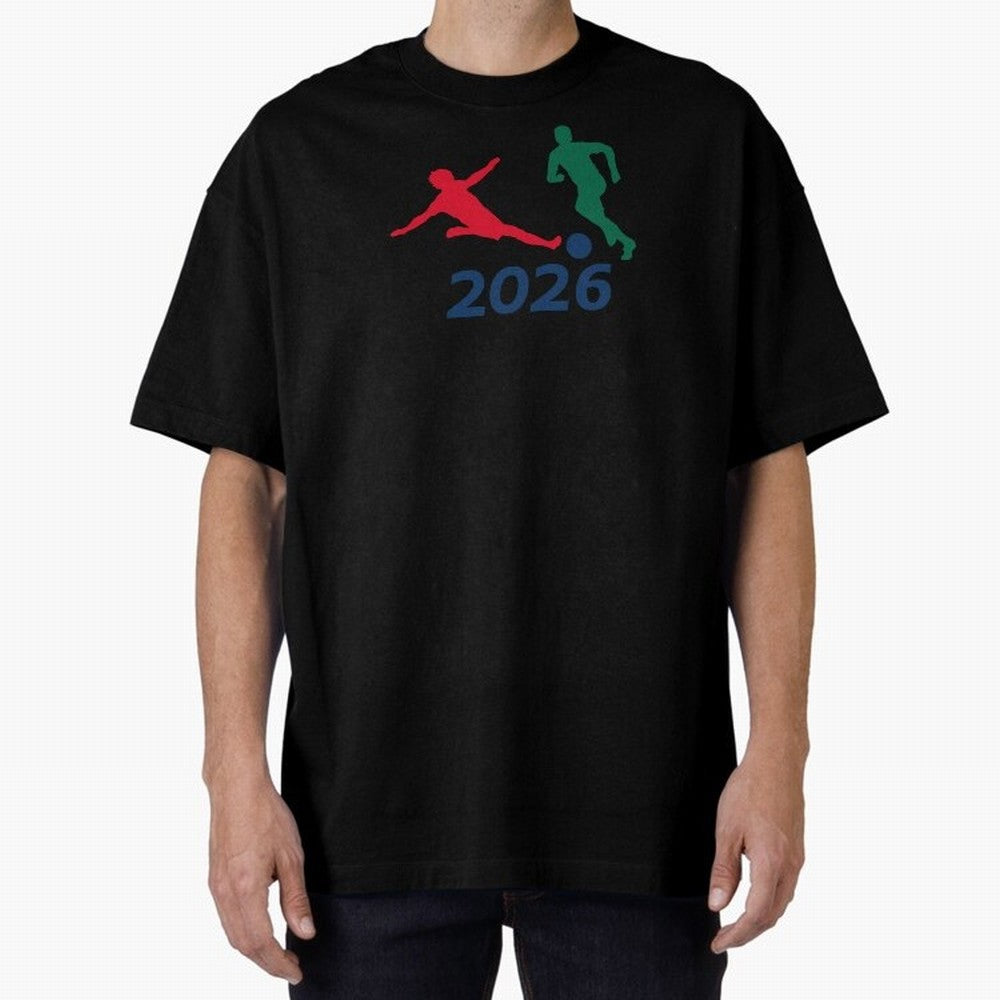 Footie Time Classic T-Shirt Create FIFA World Cup 2026 Spirit, Celebrating Portugal, Spain and Germany, CR7, Worldwide Fan Energy, Dramatic Goals, Stadium Lights and Championship Celebrations; Perfect for Fans, Collectors, Family Gatherings, Watch