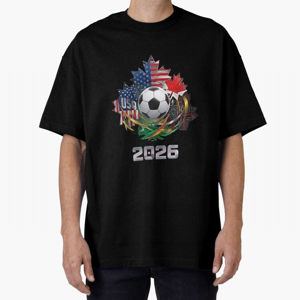 United Americas Classic T-Shirt Honor the Beautiful Game during the FIFA World Cup 2026 USA Canada Mexico Journey through Haaland and Mbappe Highlights, Spain Pride, Global Supporter Spirit, Legendary Goals, National Colors and Tournament
