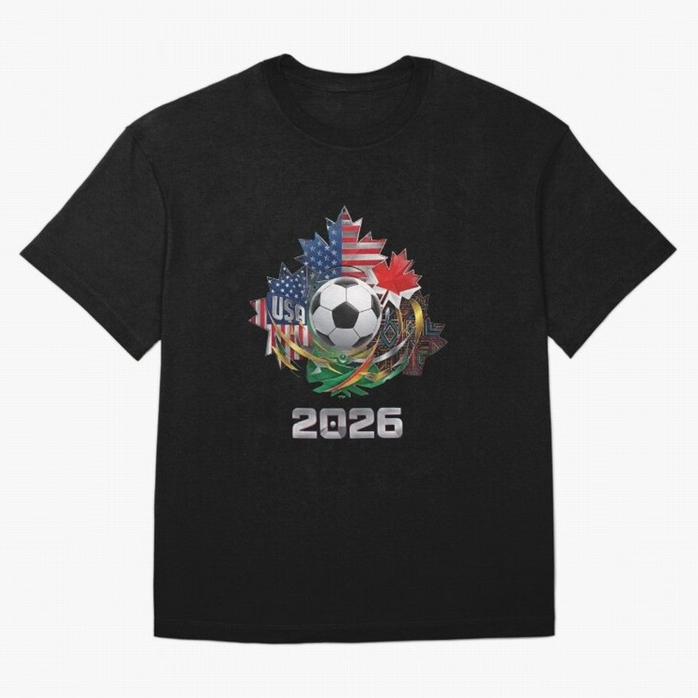 United Americas Classic T-Shirt Honor the Beautiful Game during the FIFA World Cup 2026 USA Canada Mexico Journey through Haaland and Mbappe Highlights, Spain Pride, Global Supporter Spirit, Legendary Goals, National Colors and Tournament
