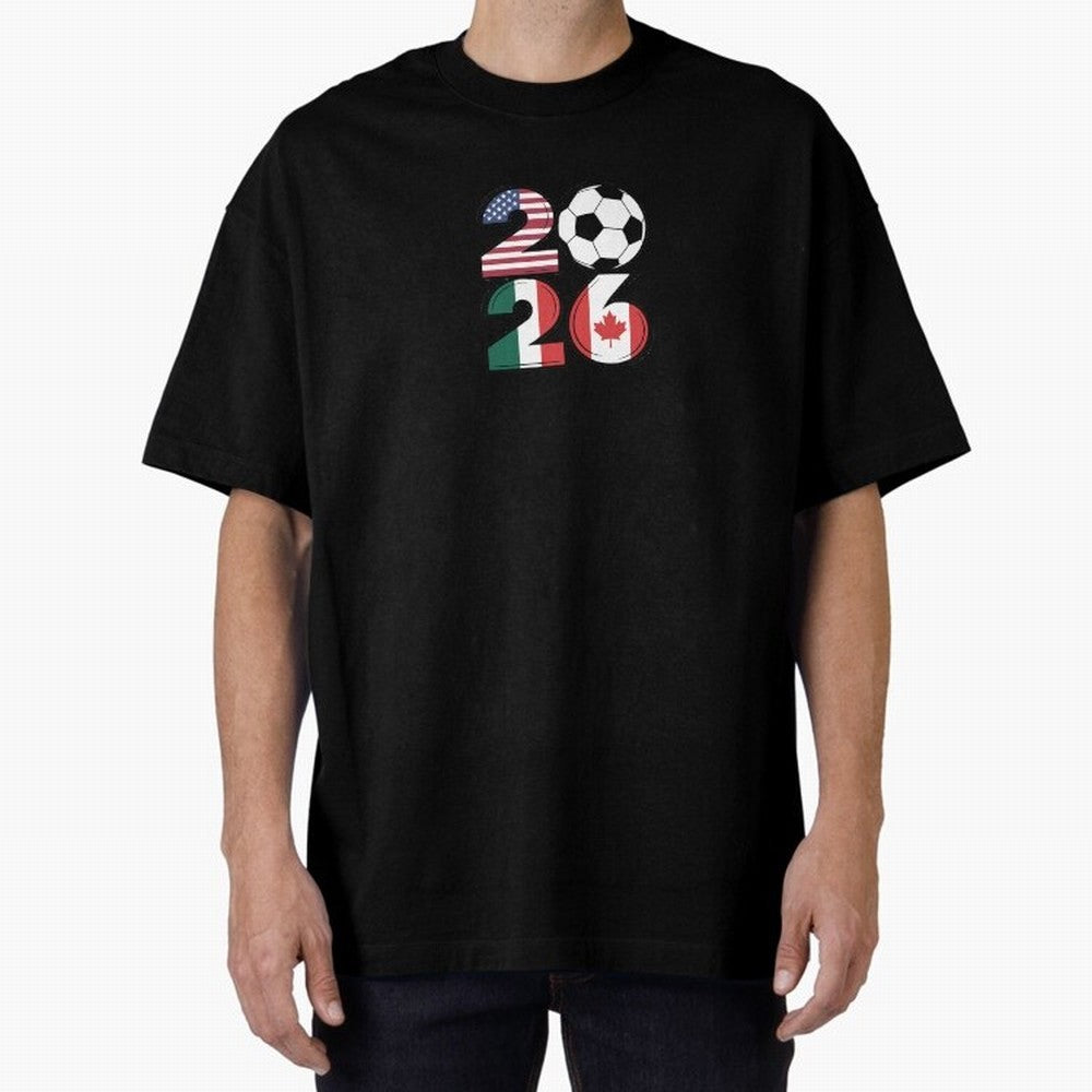 2026 soccer logo Classic T-Shirt Celebrate Fan Culture around Global Football Passion for FIFA World Cup 2026 USA Canada Mexico, Connected to Haaland, Netherlands, Soccer Culture, Superstar Moments, National Team Dreams and Competitive Fire; Built