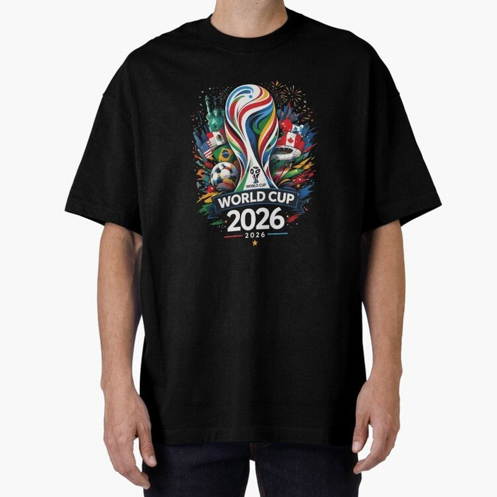 World Cup 2026, Soccer Fan Classic T-Shirt Relive the Noise and Pride of Global Football Passion for FIFA World Cup 2026, Made for CR7, England and Germany, Match Day Excitement, Supporter Culture, Golden Goals and Global Football Passion; Ideal