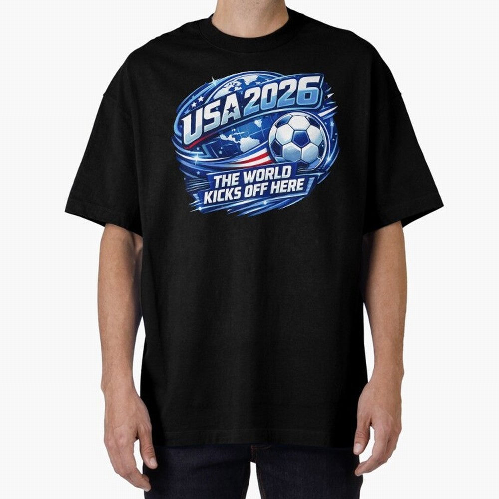 World Cup 2026 Classic T-Shirt Support Your Favorite Stars during Global Football Passion for FIFA World Cup 2026 Group Stage, Connected to Cristiano Ronaldo, France, Retro Football Energy, Iconic Rivalries, Trophy Chase Drama and Stadium