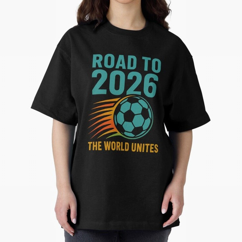The World Unites Classic T-Shirt Elevate the FIFA World Cup 2026 Group Stage Journey through Messi, Neymar and Mbappe Highlights, England Pride, Retro Football Energy, Iconic Rivalries, Trophy Chase Drama and Stadium Atmosphere; Made for Collectors