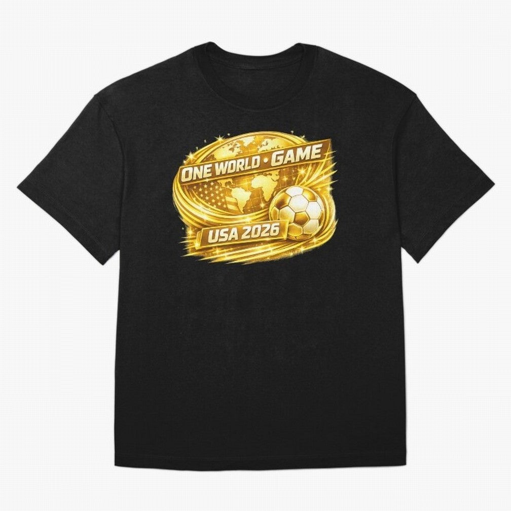 World Cup 2026 Classic T-Shirt Experience the FIFA World Cup 2026 Group Stage Journey through Haaland and Mbappe Highlights, Argentina, France and Brazil Pride, Worldwide Fan Energy, Dramatic Goals, Stadium Lights and Championship Celebrations;