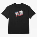 USA 2026 Soccer Classic T-Shirt Fuel Your Fan Pride for Global Football Passion for FIFA World Cup 2026 Group Stage, Driven by CR7, Portugal, Spain and Germany, Football History, Final Match Energy, Crowd Noise and Once in a Lifetime Moments; Ideal