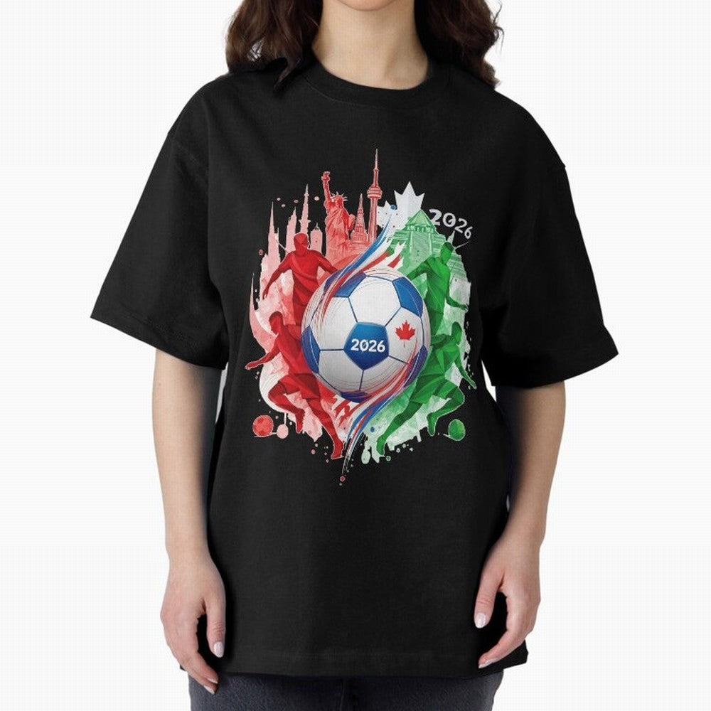 Internation Unity 2026 Classic T-Shirt Keep the Legacy of the FIFA World Cup 2026 Group Stage Journey through Mbappe and Neymar Highlights, Brazil, Portugal and Argentina Pride, Global Supporter Spirit, Legendary Goals, National Colors and