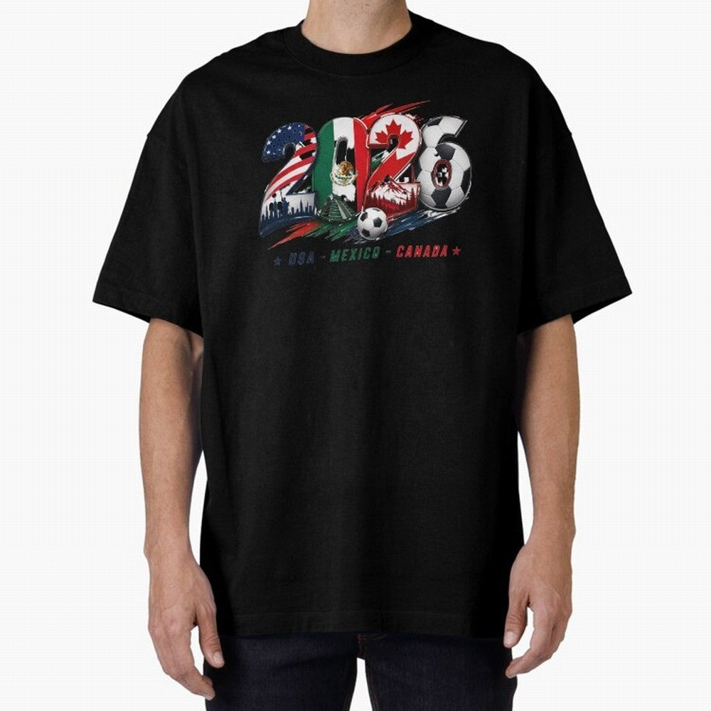 United by Football 2026 North America Soccer Design Classic T-Shirt Celebrate Unforgettable Nights in FIFA World Cup 2026 for Fans of Haaland and Mbappe and Spain, Bringing Soccer Culture, Superstar Moments, National Team Dreams and Competitive