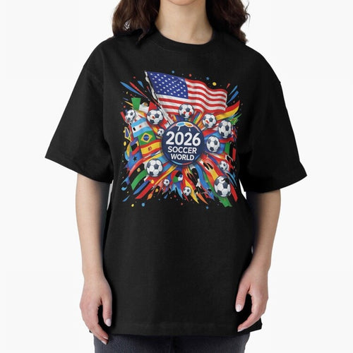 2026 Soccer World Cup United States Mexico Canada Football Championship Tournament Classic T-Shirt Bring World Football Passion into FIFA World Cup 2026 Group Stage Spirit, Built around Portugal, Spain and Germany, Haaland, Soccer Culture,