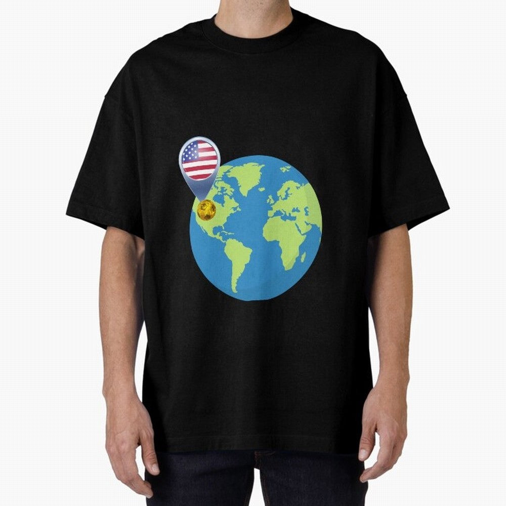American Spirit World Cup Classic T-Shirt Get Ready for the FIFA World Cup 2026 Journey through Haaland Highlights, Germany Pride, Sports Nostalgia, International Competition, Famous Players and Unforgettable Victories; Ideal for Football Dads,