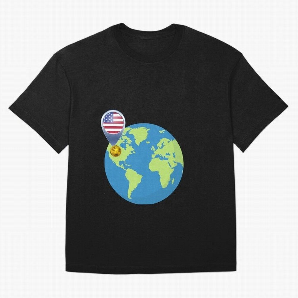 American Spirit World Cup Classic T-Shirt Get Ready for the FIFA World Cup 2026 Journey through Haaland Highlights, Germany Pride, Sports Nostalgia, International Competition, Famous Players and Unforgettable Victories; Ideal for Football Dads,
