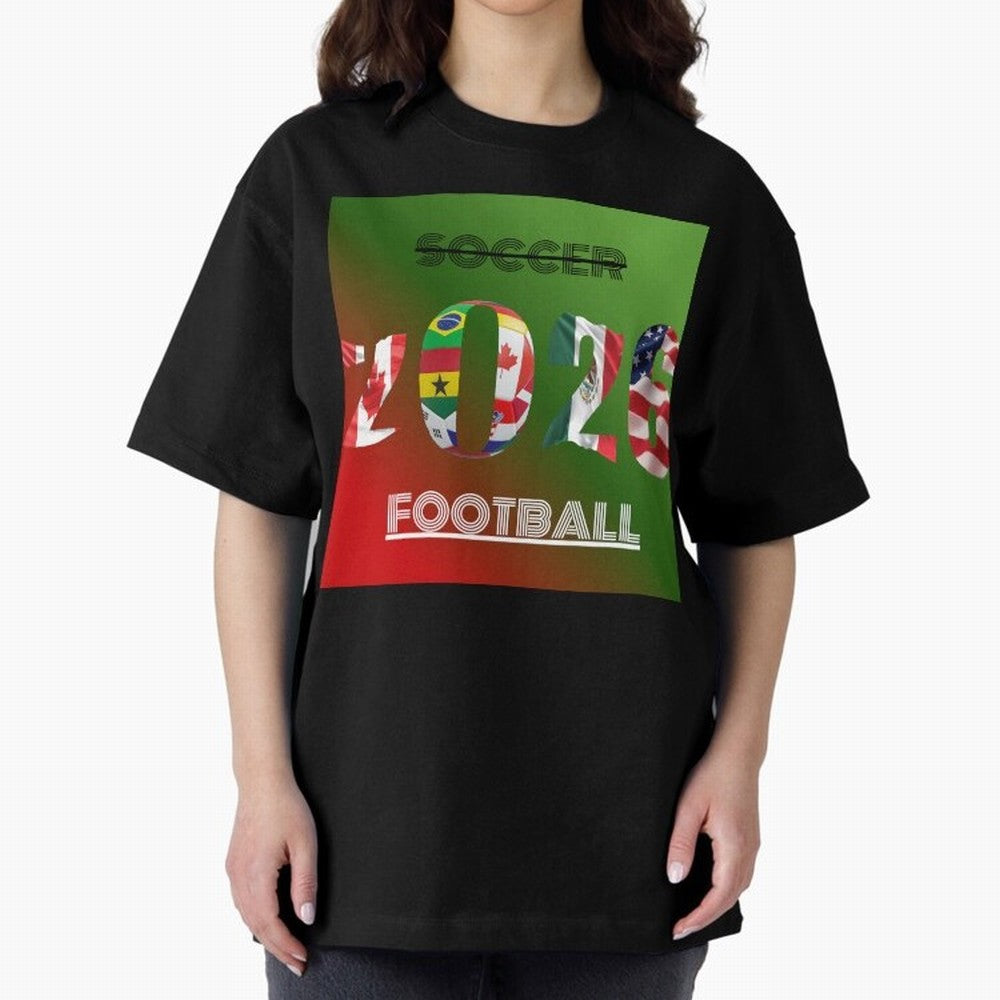 Football Classic T-Shirt Show Fan Pride Across FIFA World Cup 2026 for Fans of Messi and Cristiano Ronaldo and Brazil, Bringing Classic Soccer Heritage, Championship Pressure, Fan Loyalty and International Pride; Ideal for Fans Who Follow Messi,