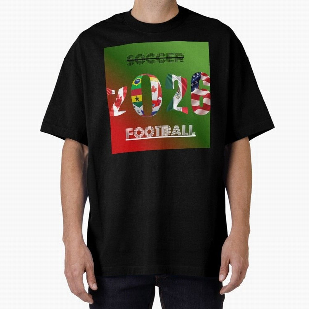 Football Classic T-Shirt Show Fan Pride Across FIFA World Cup 2026 for Fans of Messi and Cristiano Ronaldo and Brazil, Bringing Classic Soccer Heritage, Championship Pressure, Fan Loyalty and International Pride; Ideal for Fans Who Follow Messi,