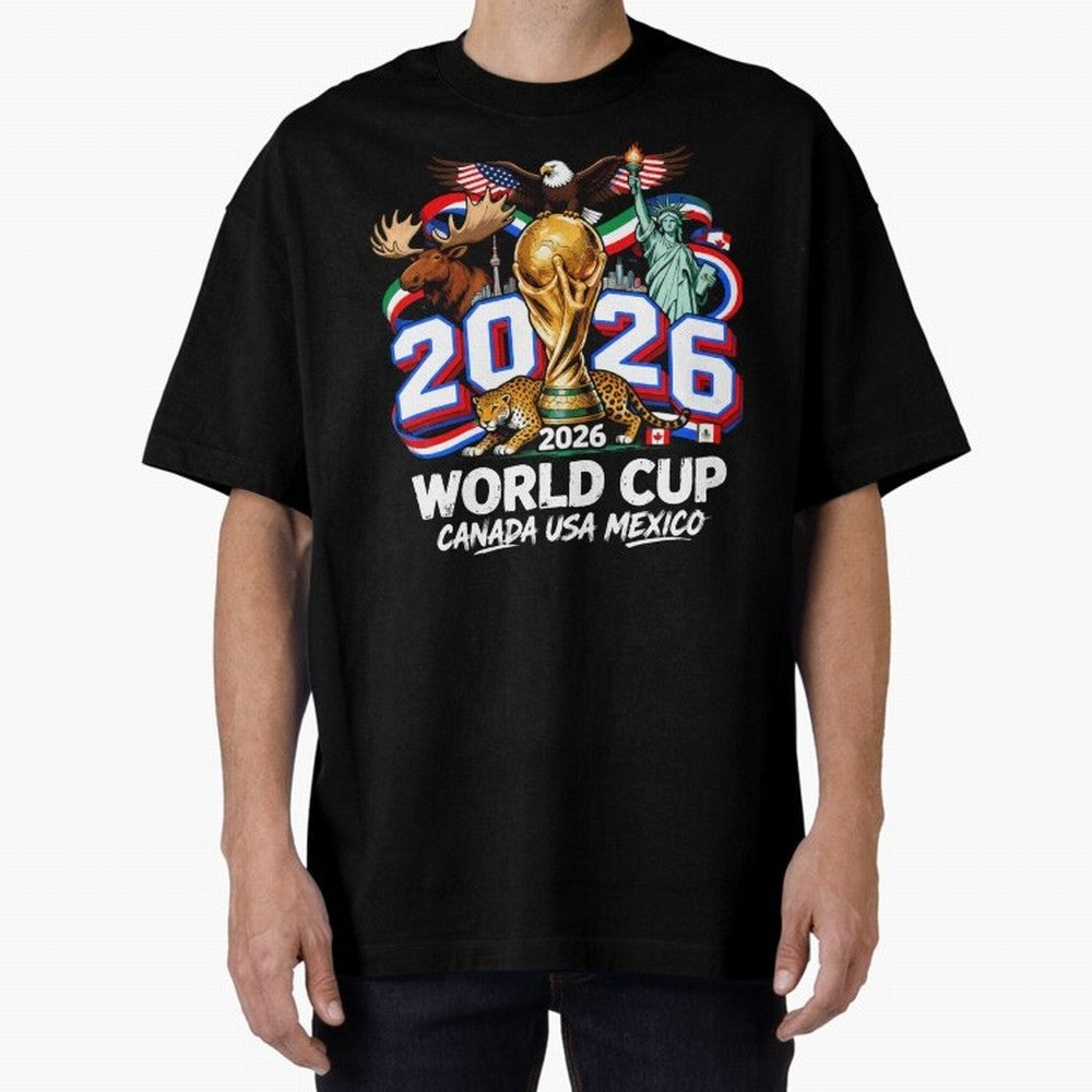 World Cup 2026 Soccer Fan USA Canada Mexico Classic T-Shirt Bring Bold Fan Energy to the FIFA World Cup 2026 USA Canada Mexico Journey through Messi, CR7 and Mbappe Highlights, France Pride, Classic Soccer Heritage, Championship Pressure, Fan