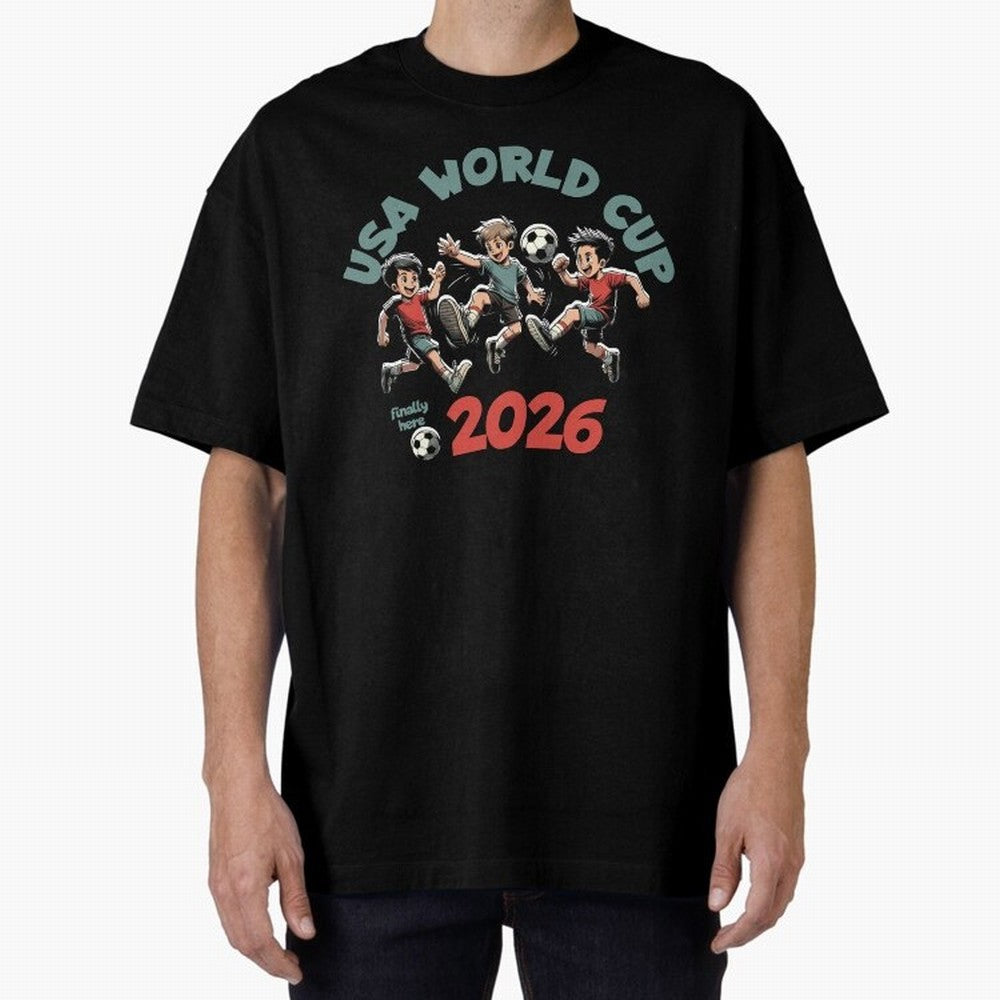 USA World Cup Classic T-Shirt Bring World Football Passion into FIFA World Cup 2026 USA Canada Mexico Spirit, Inspired by France, Messi, Championship Spirit, Famous Goals, Roaring Crowds and International Football Unity; Ideal for Passionate Fans