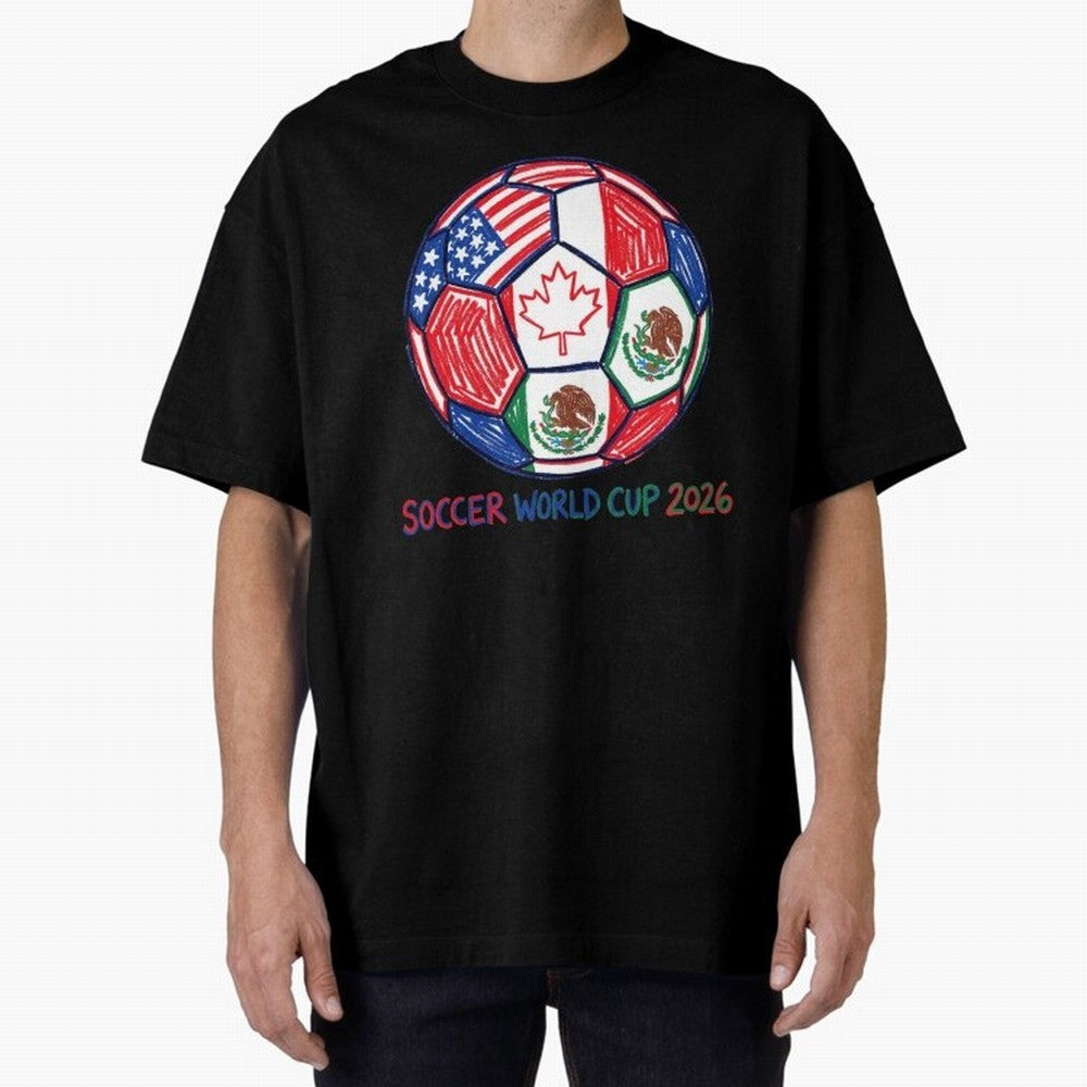 soccer world cup 2026 Classic T-Shirt Celebrate the Magic of the FIFA World Cup 2026 USA Canada Mexico Journey through Mbappe and Neymar Highlights, France and Portugal Pride, Football Passion, Legendary Performances, Festival Vibes and Supporter