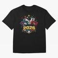 See You in 2026 USA Mexico Canada Soccer Mascot Classic T-Shirt Make Every Kick Count in the FIFA World Cup 2026 Journey through Mbappe Highlights, France Pride, Tournament Hype, Historic Matchups, Family Viewing Parties and Global Sports Pride;