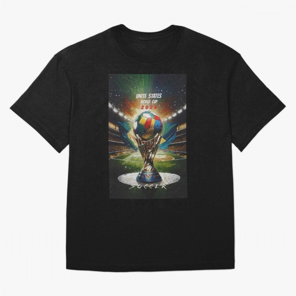 Unite States World Cup Classic T-Shirt Show Passion for the Stars of FIFA World Cup 2026 Group Stage Spirit, with Argentina, France and Brazil, Haaland and Mbappe, Global Supporter Spirit, Legendary Goals, National Colors and Tournament