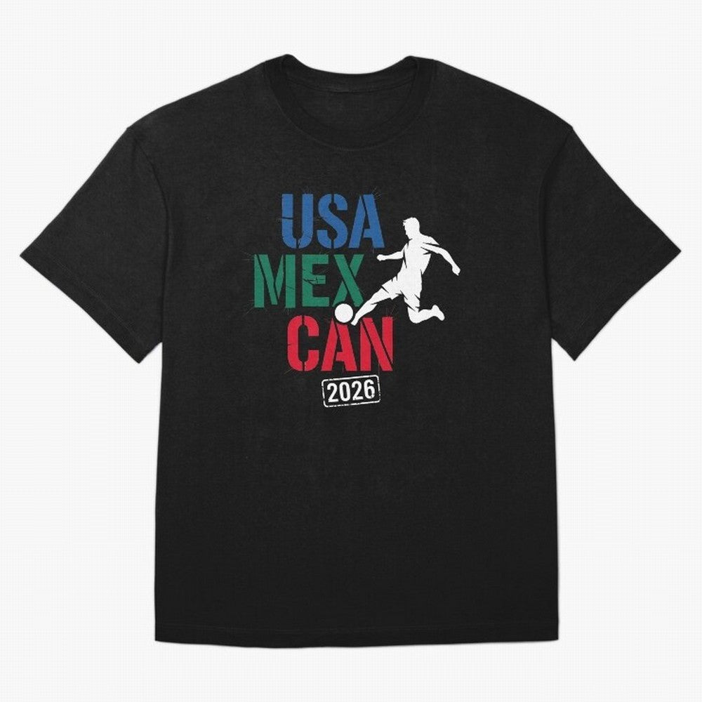 2026 Soccer Player USA Canada Mexico 26 Dark Classic T-Shirt Back the Journey through Match Day Hype around FIFA World Cup 2026 Group Stage, Neymar, France, Supporter Pride, Iconic Celebrations, Legendary Names and Global Match Day Energy; Built
