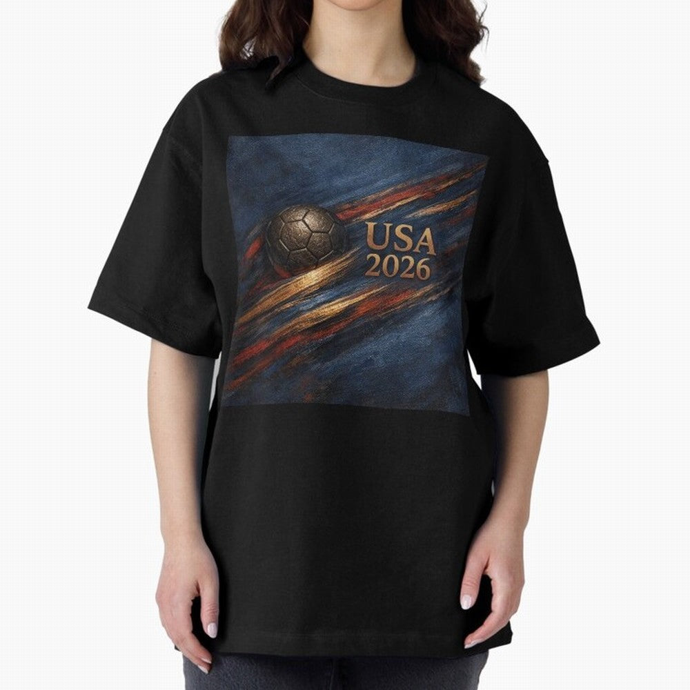 Bronze Inspired USA 2026 Soccer Theme Classic T-Shirt Remember FIFA World Cup 2026 USA Canada Mexico Driven by Cristiano Ronaldo, Spain and Netherlands Energy, Stadium Memories, Football Loyalty, International Chants and Championship Tradition;