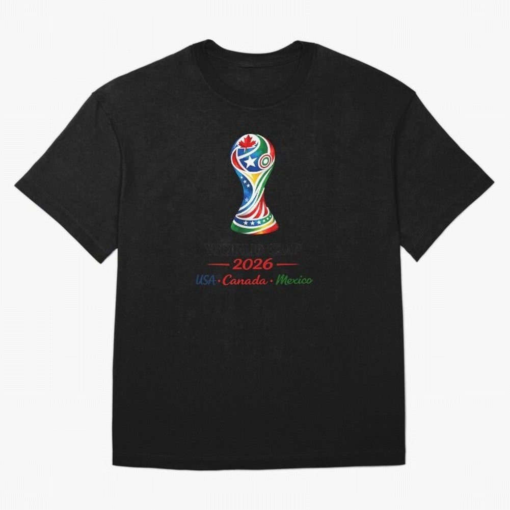 World Cup 2026, USA Canada Mexico, Soccer Fan Classic T-Shirt Celebrate the Biggest Stage of FIFA World Cup 2026 USA Canada Mexico with Cristiano Ronaldo, Spain and Netherlands Energy, Football Festival Excitement, Trophy Ambitions, Country