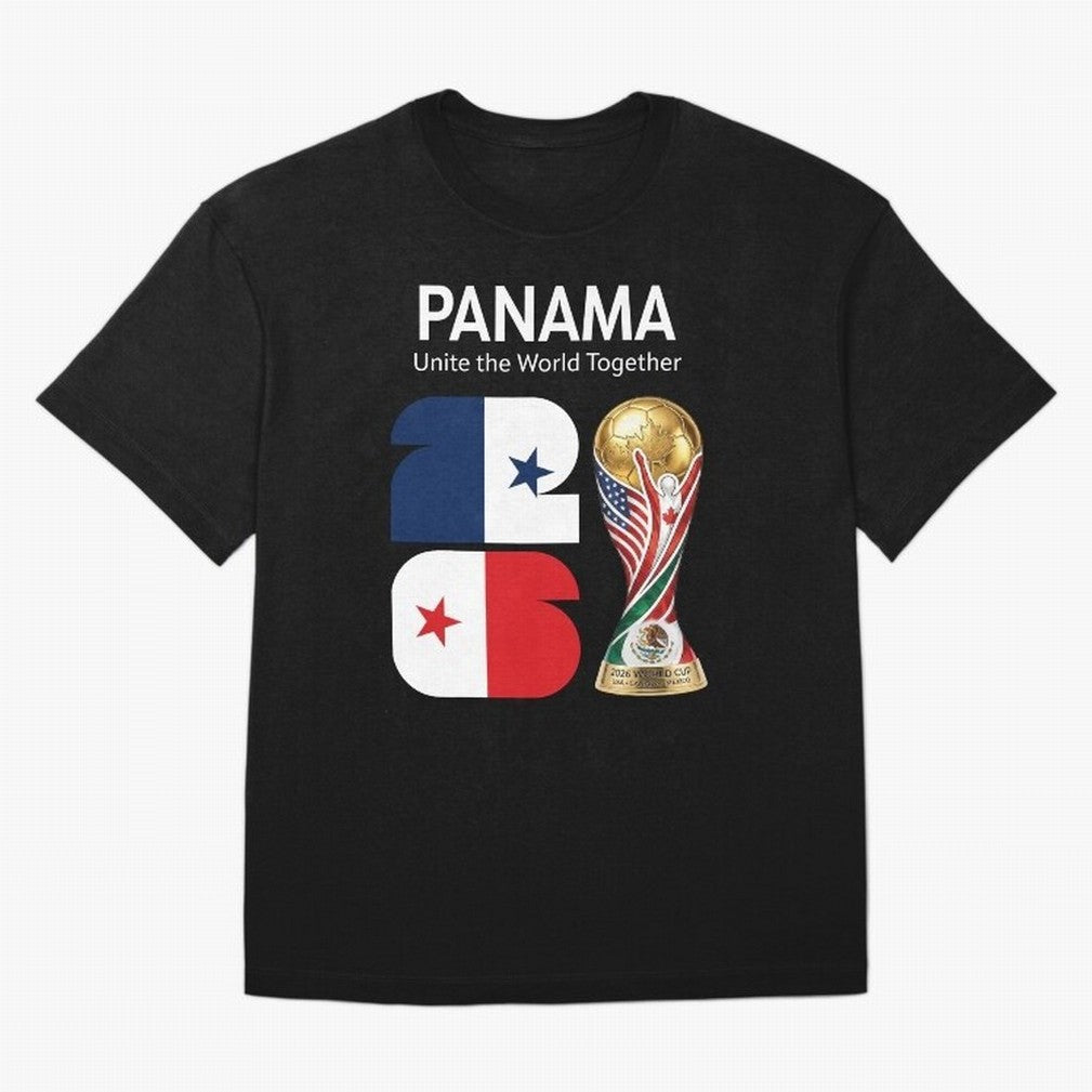 World Cup 2026, IMG 027, PANAMA 002 Classic T-Shirt Turn Football Passion into the FIFA World Cup 2026 USA Canada Mexico Journey through Mbappe and Neymar Highlights, Brazil, Portugal and Argentina Pride, Classic Soccer Heritage, Championship