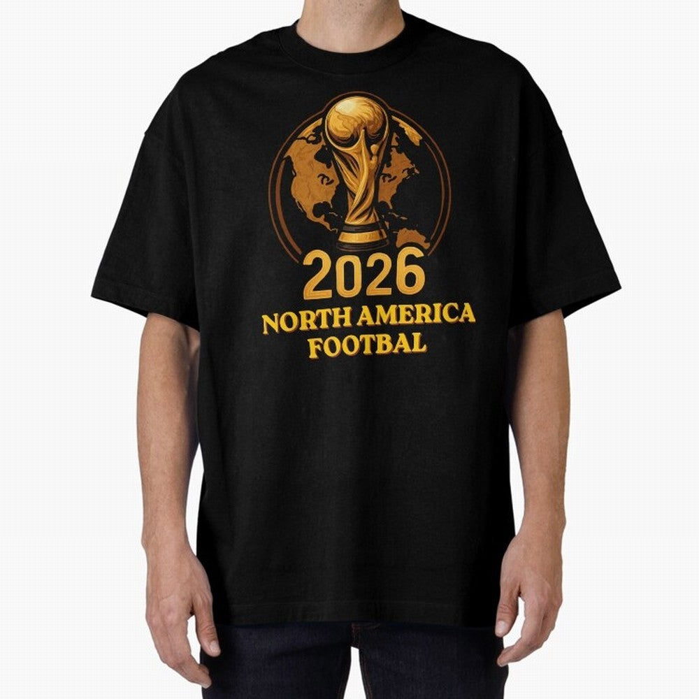 Soccer 2026 North America Football Fan Gift Shirt Classic T-Shirt Show Championship Spirit for FIFA World Cup 2026 Group Stage with Mbappe, France and Portugal Energy, Football Passion, Legendary Performances, Festival Vibes and Supporter