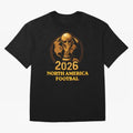 Soccer 2026 North America Football Fan Gift Shirt Classic T-Shirt Show Championship Spirit for FIFA World Cup 2026 Group Stage with Mbappe, France and Portugal Energy, Football Passion, Legendary Performances, Festival Vibes and Supporter