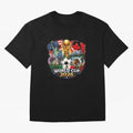 World Football 2026 USA Canada Mexico ¨C Soccer Fan Design Retro Travel Style Classic T-Shirt Represent FIFA World Cup 2026 Group Stage Spirit, Filled with England, France and Netherlands, Messi, CR7 and Mbappe, Global Supporter Spirit, Legendary